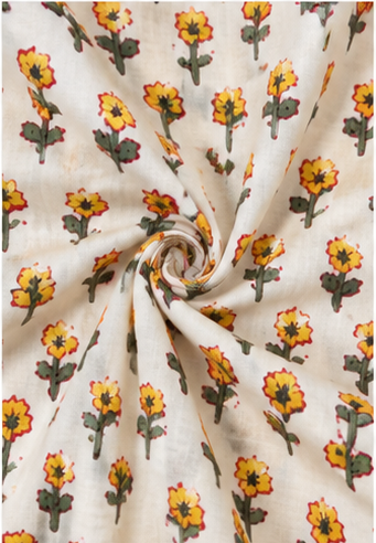 Floral Printed Straight Kurti