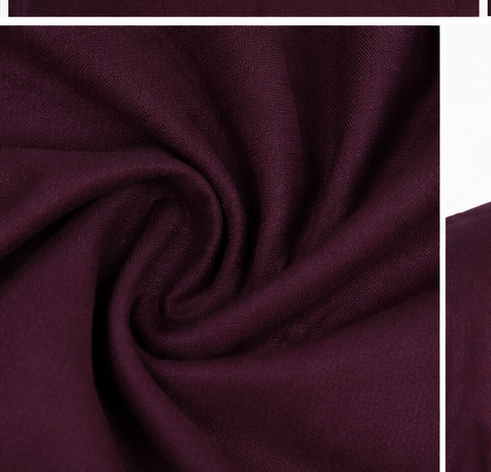 Women's Plum Purple Embroidered Cotton Short Kurti
